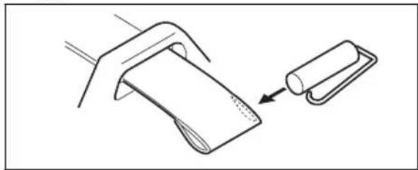 HUSQVARNA 360BT - Zamenjava oprtnika - 2