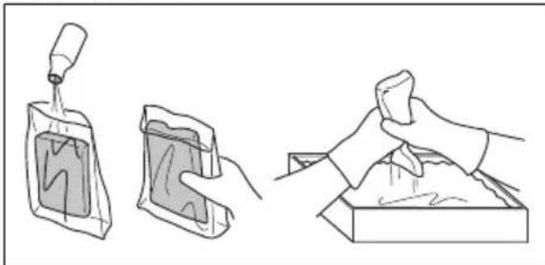 HUSQVARNA 360BT - Sādan pāfores olie på skumluftfilteret (360BT) - 3