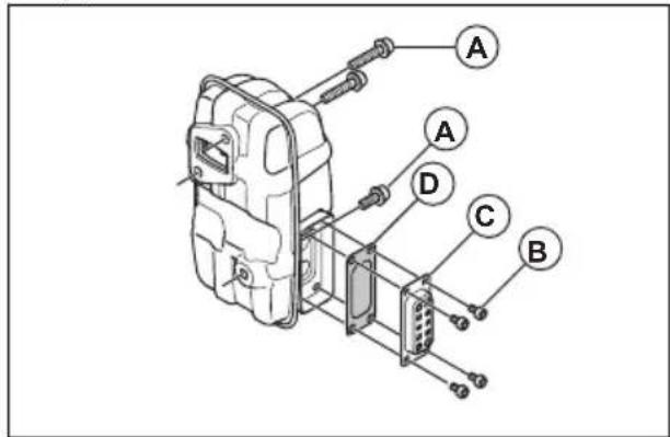 HUSQVARNA 360BT - Slik utfører du vedlikehold på lyddemperen - 1