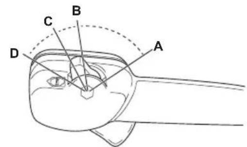 HUSQVARNA 360BT - 3acTocyBaHHpeRyJrTopa ra3y / BmNKaHa - 1