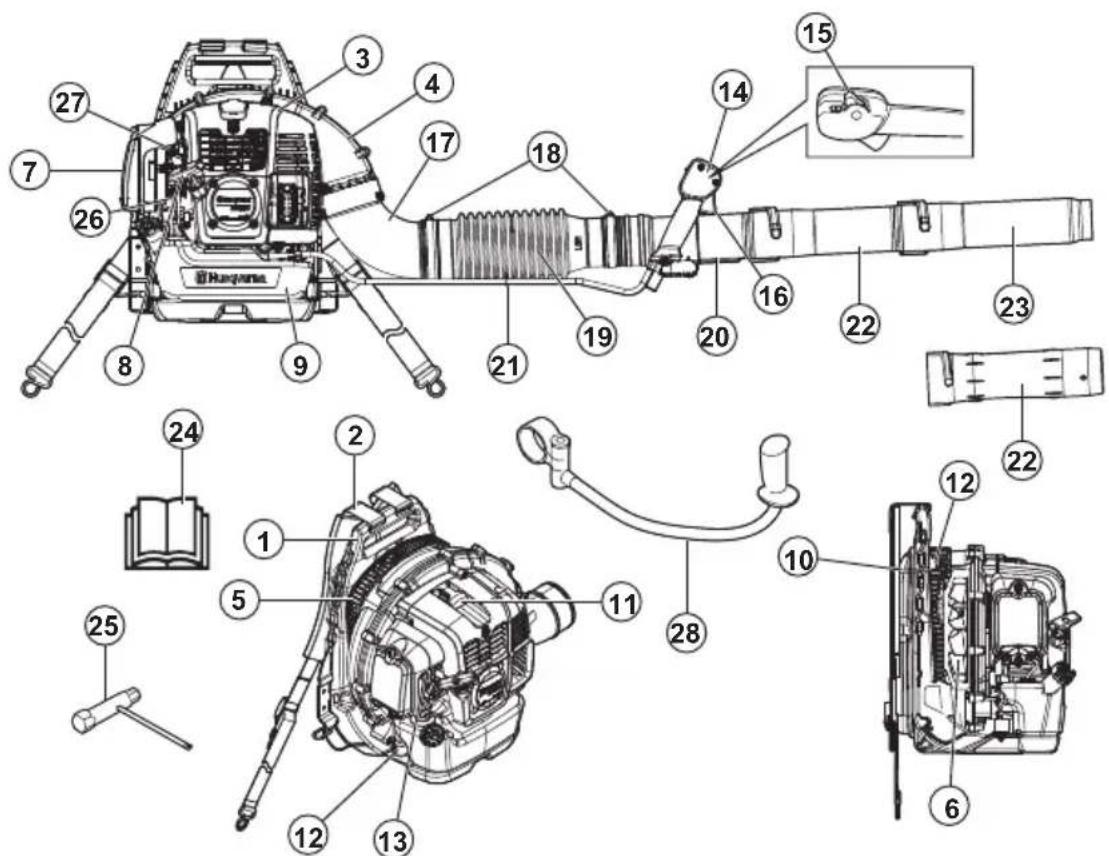 HUSQVARNA 360BT - OrlaBnpo6y (360BT) - 1