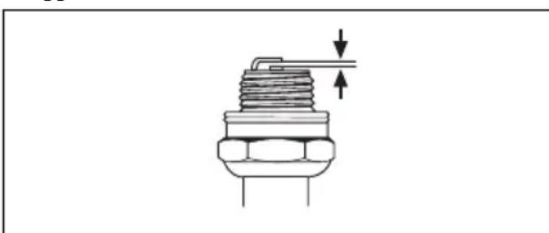 HUSQVARNA 360BT - So prufen Sie die Zündkerze - 2