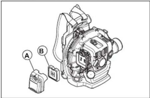 HUSQVARNA 360BT - Gaisa filtra tirisana (360BT) - 1