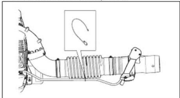 HUSQVARNA 360BT - Iopraok ckaanHn Tpy6n NOBITPOyBa n pykN KepyBaHHn Ha Bnpo6i - 3