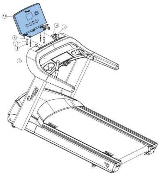 Vision Fitness T600 - Hardware für Schritt 4 - 1