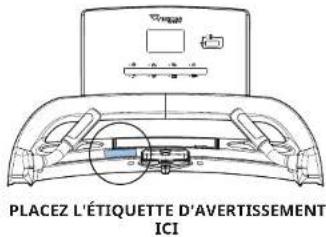 Vision Fitness T600 - POUR RÉDUIRE LE RISQUE DE CHOC ÉLECTRIQUE : - 1
