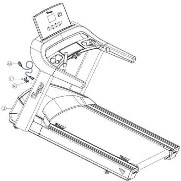 Vision Fitness T600 - Hardware für Schritt 4 - 2
