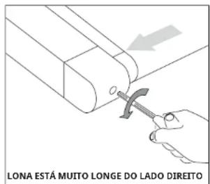 Vision Fitness T600 - TENSIONAMENTO DA LONA - 3