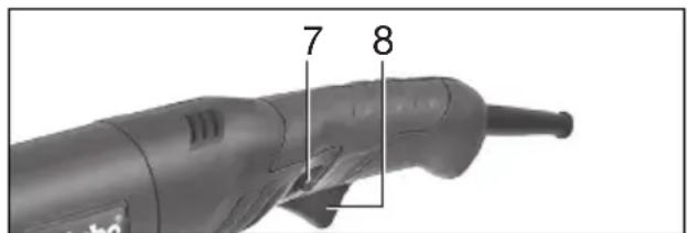 METABO W 1080115 - Maskiner med sikkerhetsbryter (med dodmannsfunksjon): - 1