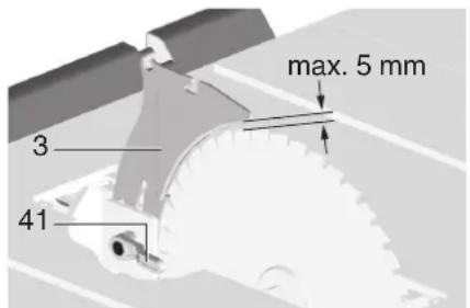 METABO TS 3618 LTX BL 254 - Henvisning: - 2