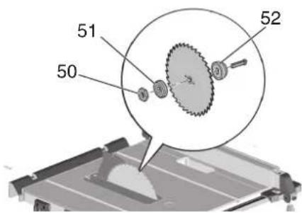 METABO TS 3618 LTX BL 254 - Veszély! - 3