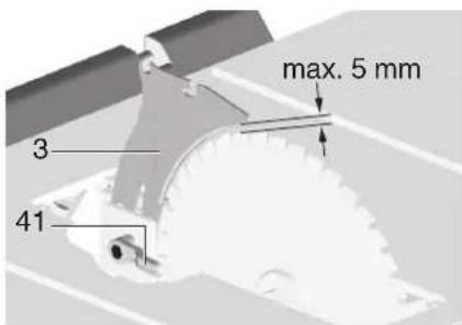 METABO TS 3618 LTX BL 254 - Megjegyzes: - 2