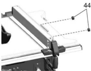METABO TS 3618 LTX BL 254 - Adjusting ripping fence - 2