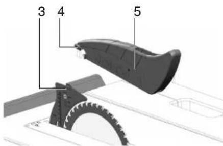 METABO TS 3618 LTX BL 254 - A forgácsfógo burkolat szerelese - 1