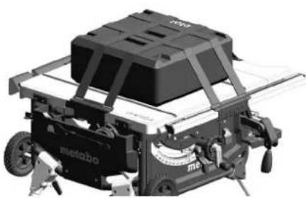 METABO TS 3618 LTX BL 254 - Transporte molev: - 2