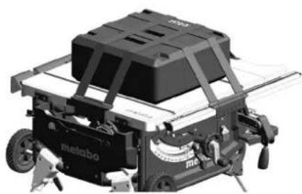 METABO TS 3618 LTX BL 254 - Transporte movable: - 2