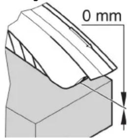 METABO TS 3618 LTX BL 254 - Schnitthöhe einstellen - 2