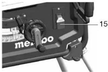 METABO TS 3618 LTX BL 254 - PÁ/AV-brytare - 1