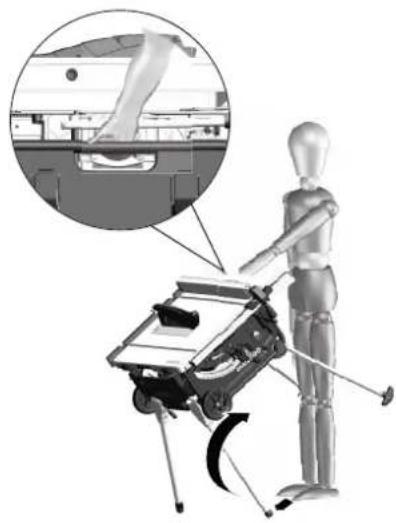 METABO TS 3618 LTX BL 254 - YCTAHOBHcO CTAHHOH: - 4