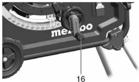 METABO TS 3618 LTX BL 254 - Varning! - 2