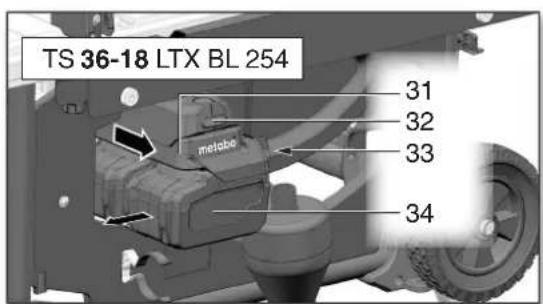 METABO TS 3618 LTX BL 254 - 3