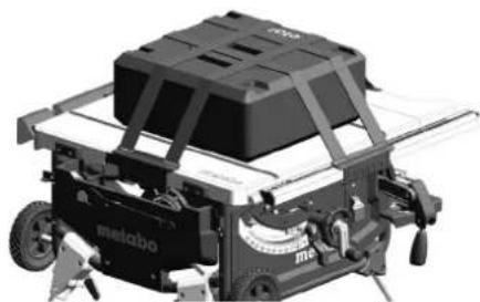 METABO TS 3618 LTX BL 254 - Transport mobile : - 2