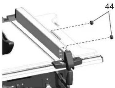 METABO TS 3618 LTX BL 254 - W celu zablokowania wcisnac dzwignie   zaciskowa (10) do dolu. - 2