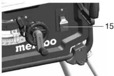 METABO TS 3618 LTX BL 254 - Käytökytkin - 1