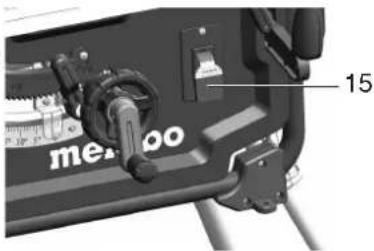 METABO TS 3618 LTX BL 254 - Taend-/sluk-kontakt - 1