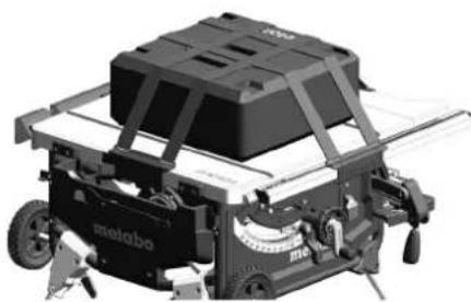 METABO TS 3618 LTX BL 254 - Mobiler Transport: - 2