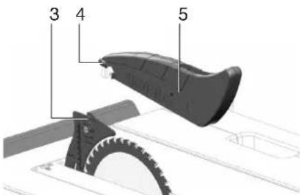 METABO TS 3618 LTX BL 254 - Montaz oslony pily tarczowej - 1