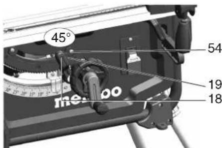 METABO TS 3618 LTX BL 254 - Anschlagbegrenzung einstellen - 1