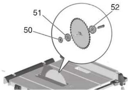 METABO TS 3618 LTX BL 254 - Danger! - 3