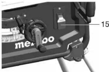 METABO TS 3618 LTX BL 254 - Vypinač - 1