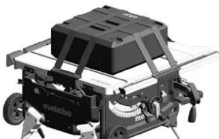 METABO TS 3618 LTX BL 254 - Pozor! - 2