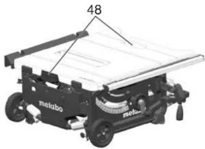 METABO TS 3618 LTX BL 254 - Vor jeder Transport: - 2