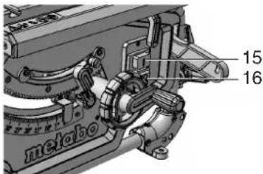 METABO TS 216 Floor - Be-/kikapcsoló - 1