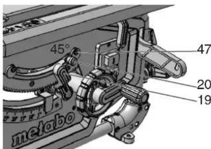 METABO TS 216 Floor - PerynpoBka orpaHmHTeY ynopa - 1