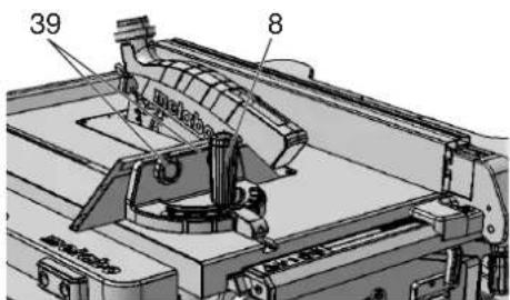 METABO TS 216 Floor - Verstekzagen - 1
