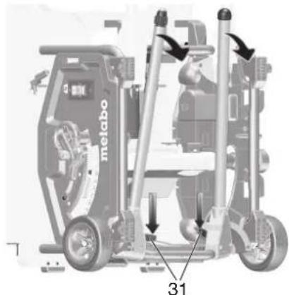 METABO TS 216 Floor - Ustawianie na podstawie: - 2