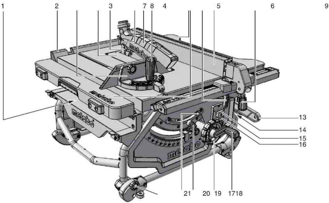 METABO TS 216 Floor - 1