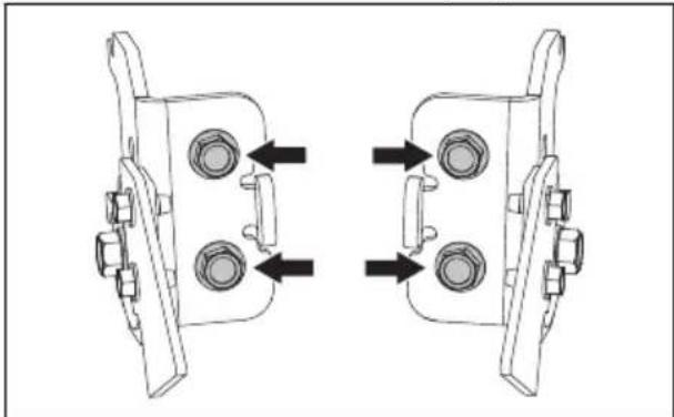 HUSQVARNA TC 238T - To install the spring latches for the grass catcher - 1