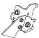 HUSQVARNA TC 238T - Loose parts for the grass catcher - 1