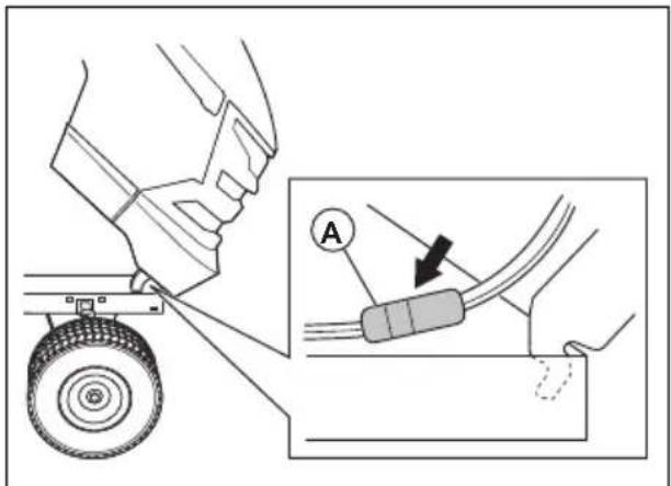 HUSQVARNA TC 238T - De motorkap en grille verwijderen en monteren - 1