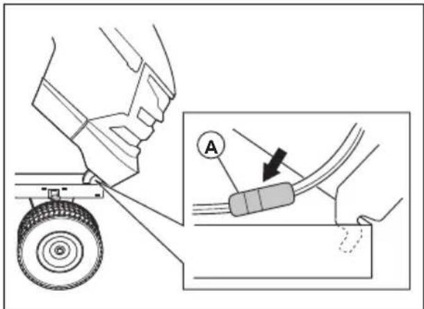 HUSQVARNA TC 238T - To remove and install the engine cover and the grill assembly - 1