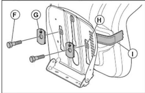 HUSQVARNA TS 142L - De stoel installeren - 3
