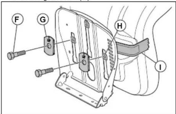 HUSQVARNA TS 142L - So bauen Sie den Sitz ein - 3