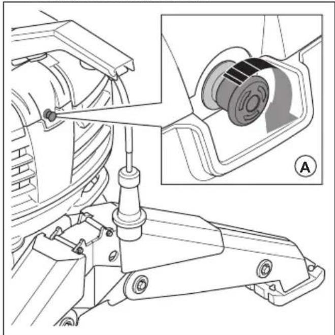 HUSQVARNA TC 130 - To start the product (DXR 275, DXR 305, DXR 315) - 2
