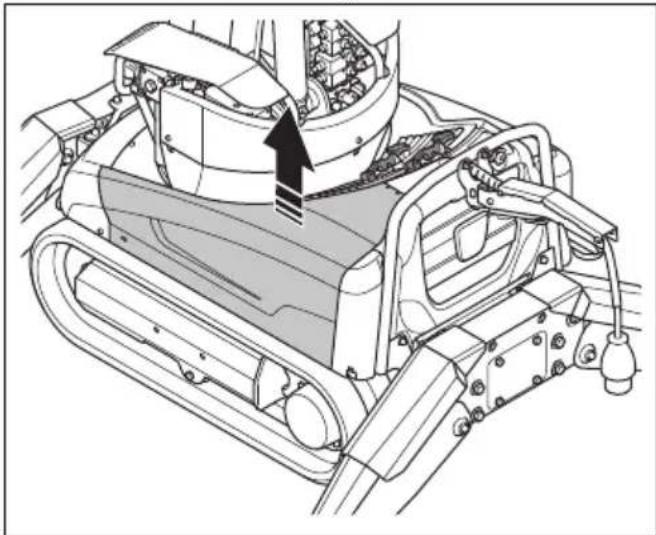 HUSQVARNA TC 130 - Appoint d'huile hydraulique (DXR 145) - 4