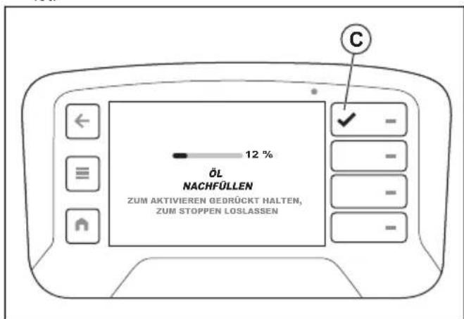 HUSQVARNA TC 130 - WARNING: Tragen Sie beim Einfelden des Hydrauliköls persönliche Schutzausrüstung. Siehe Personenliche Schutzausrüstung auf Seite 186. - 4